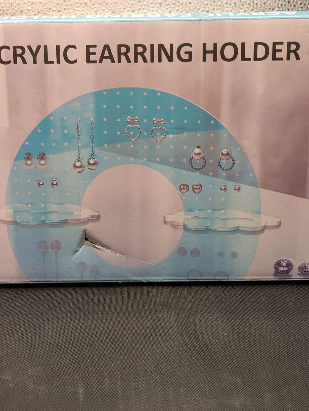 Acrylic Earring Holder Display - New